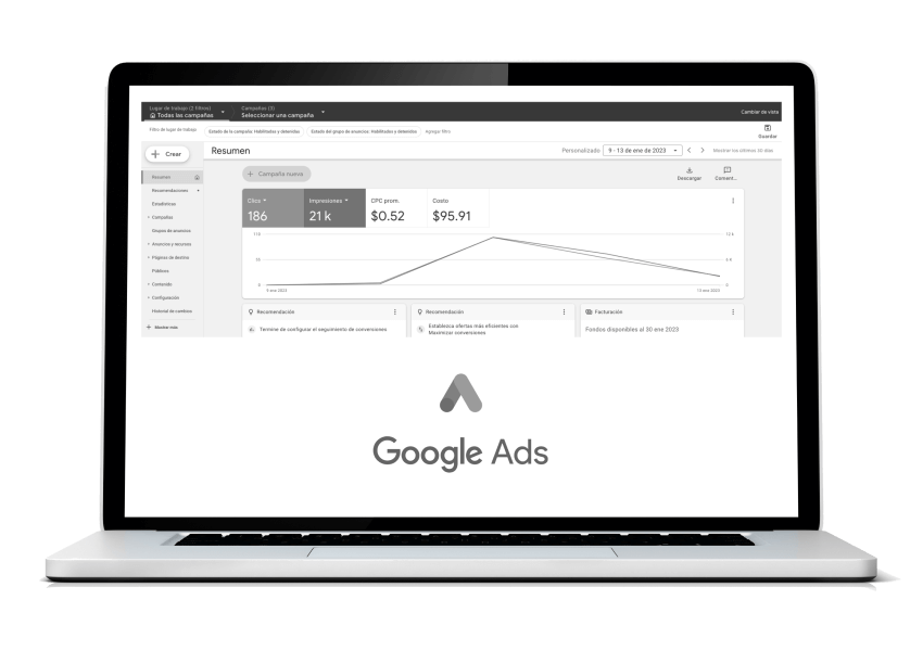 Plataforma Google Ads